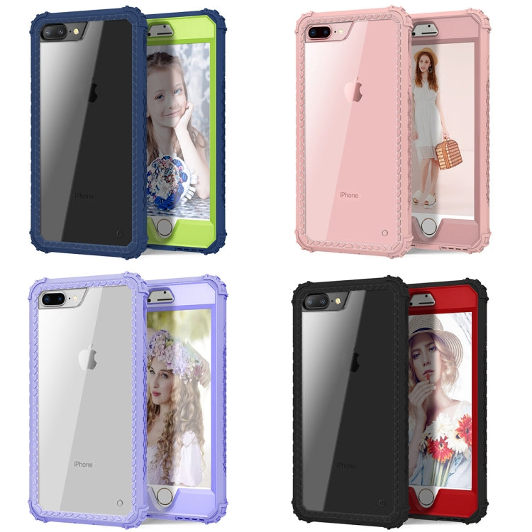 Shockproof TPU + PC Universal Plate Case for iPhone 8 Plus & 7 Plus