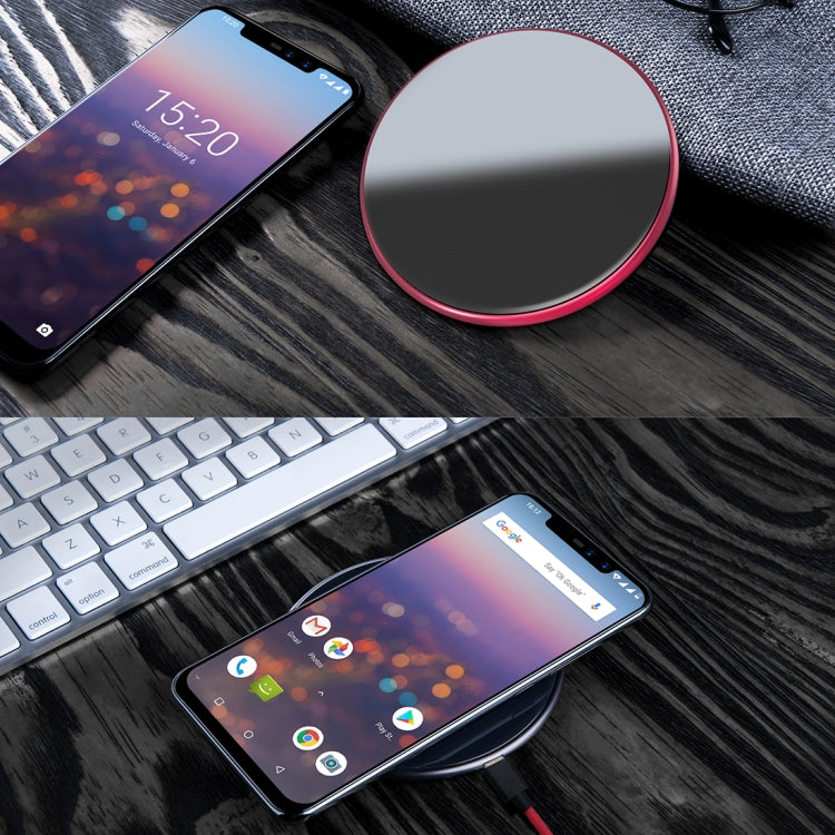 [HK Warehouse] UMIDIGI Q1 10W Fast Charging Qi Wireless Charger Pad with Data Cable, For iPhone, Galaxy, Huawei, Xiaomi, LG, HTC and Other Smart Phones