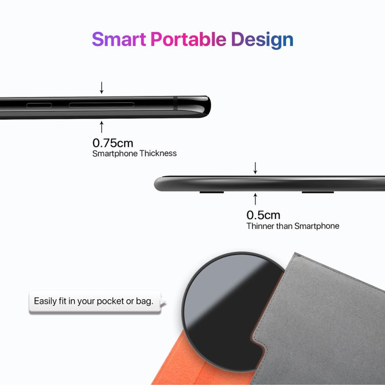 [HK Warehouse] UMIDIGI Q1 10W Fast Charging Qi Wireless Charger Pad with Data Cable, For iPhone, Galaxy, Huawei, Xiaomi, LG, HTC and Other Smart Phones