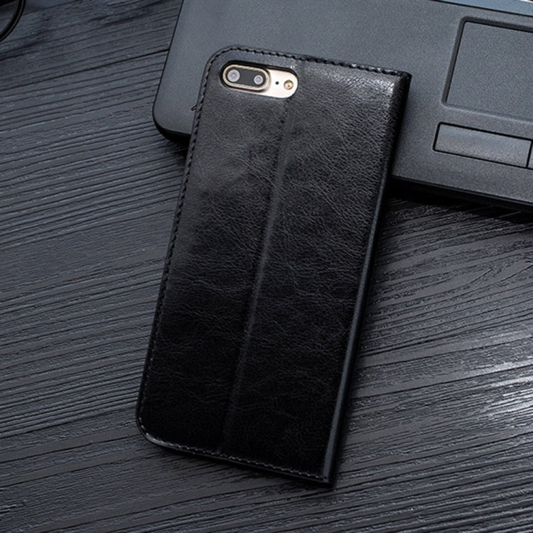 MUSUBO H3 Crazy Horse Texture Horizontal Flip PU Leather Case for iPhone 8 Plus / 7 Plus, with Holder & Card Slots & Wallet