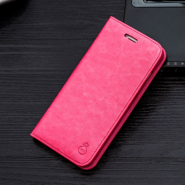 MUSUBO H3 Crazy Horse Texture Horizontal Flip PU Leather Case for iPhone 8 Plus / 7 Plus, with Holder & Card Slots & Wallet