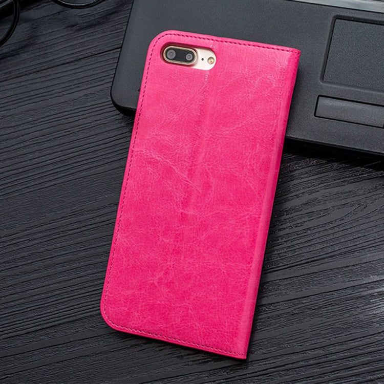 MUSUBO H3 Crazy Horse Texture Horizontal Flip PU Leather Case for iPhone 8 Plus / 7 Plus, with Holder & Card Slots & Wallet