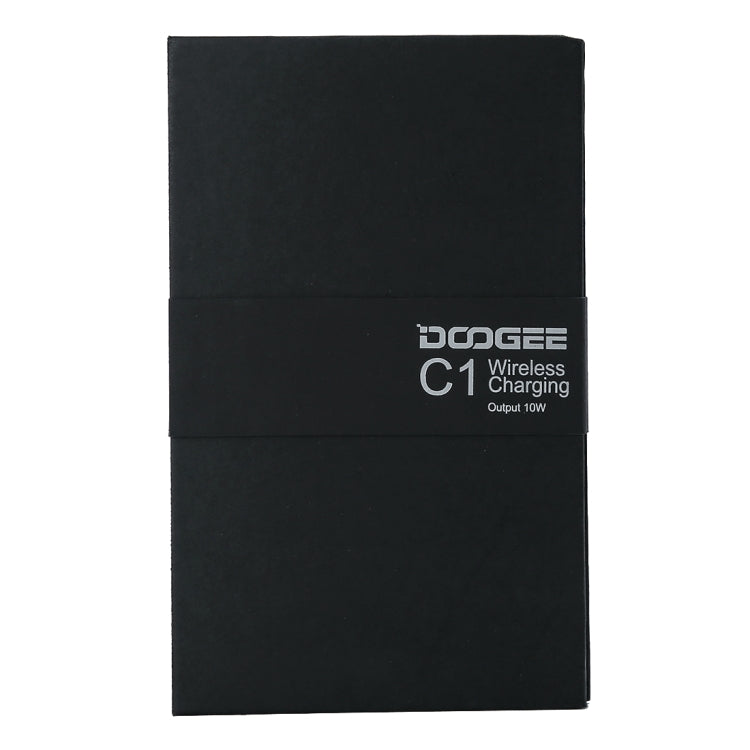 DOOGEE C1 10W Fast Charging Qi Wireless Charger Pad, For iPhone, Galaxy, Huawei, Xiaomi, LG, HTC and Other Smart Phones
