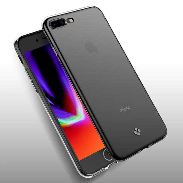 TOTUDESIGN For iPhone 8 Plus & 7 Plus TPU Soft Protective Back Cover Case (Transparent)
