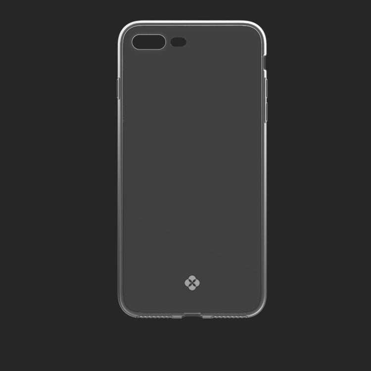 TOTUDESIGN For iPhone 8 Plus & 7 Plus TPU Soft Protective Back Cover Case (Transparent)