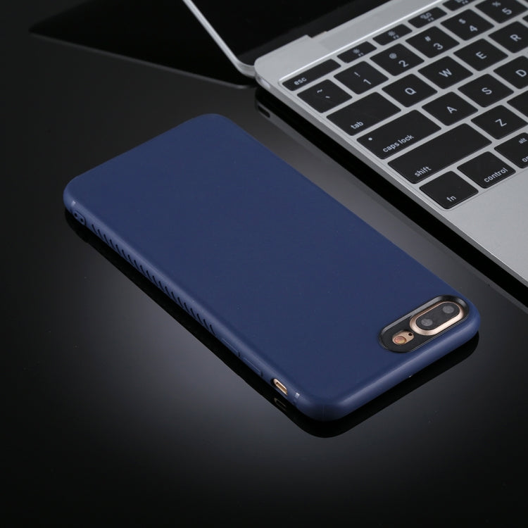 TOTUDESIGN for iPhone 8 Plus & 7 Plus Ultra-thin TPU Soft Frosted Protective Back Cover Case