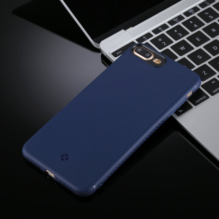 TOTUDESIGN for iPhone 8 Plus & 7 Plus Ultra-thin TPU Soft Frosted Protective Back Cover Case