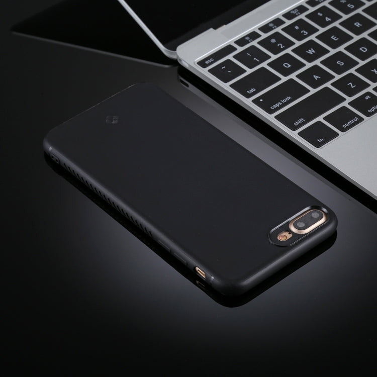 TOTUDESIGN for iPhone 8 Plus & 7 Plus Ultra-thin TPU Soft Frosted Protective Back Cover Case