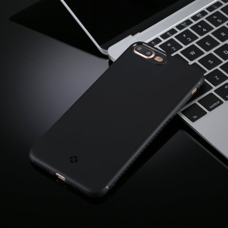 TOTUDESIGN for iPhone 8 Plus & 7 Plus Ultra-thin TPU Soft Frosted Protective Back Cover Case