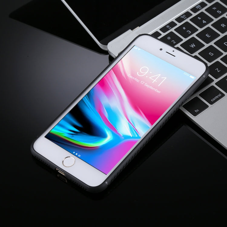 TOTUDESIGN for iPhone 8 Plus & 7 Plus Ultra-thin TPU Soft Frosted Protective Back Cover Case