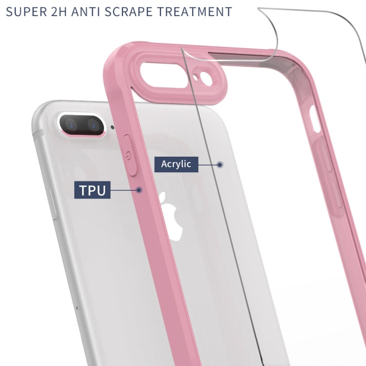 Transparent Acrylic + TPU Airbag Shockproof Case for iPhone 8 Plus & 7 Plus