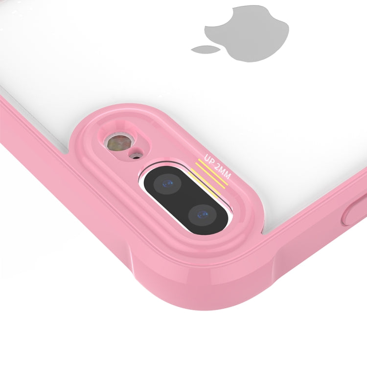 Transparent Acrylic + TPU Airbag Shockproof Case for iPhone 8 Plus & 7 Plus