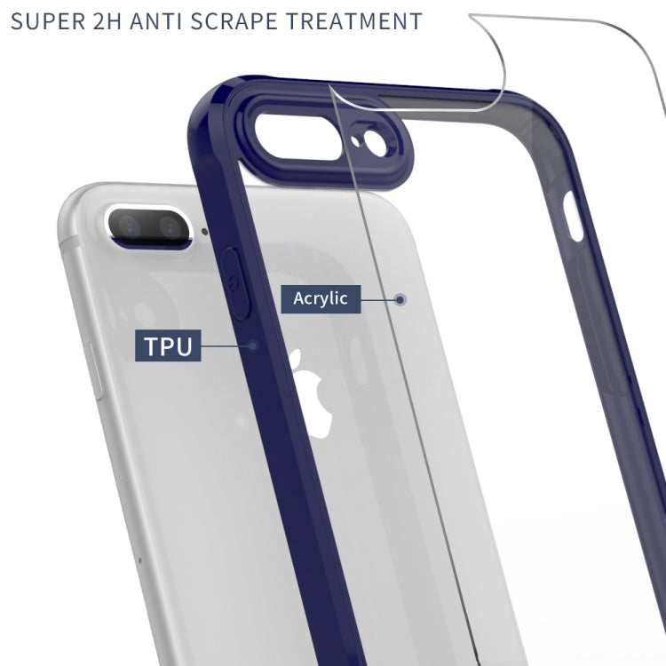 Transparent Acrylic + TPU Airbag Shockproof Case for iPhone 8 Plus & 7 Plus