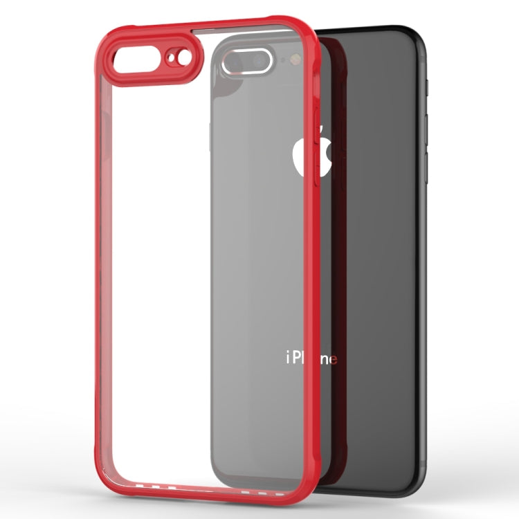 Transparent Acrylic + TPU Airbag Shockproof Case for iPhone 8 Plus & 7 Plus