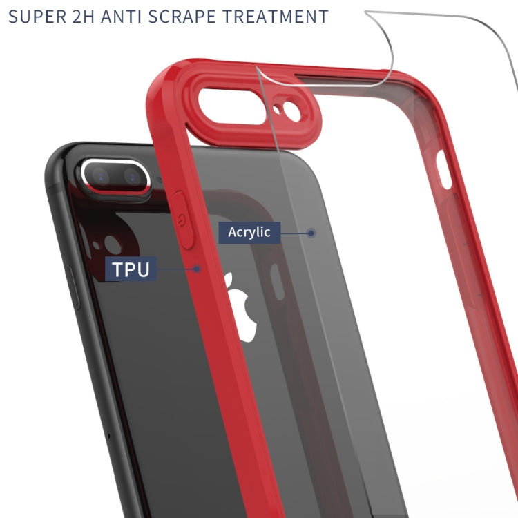 Transparent Acrylic + TPU Airbag Shockproof Case for iPhone 8 Plus & 7 Plus