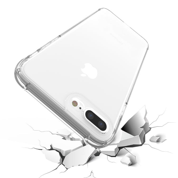 Transparent Acrylic + TPU Airbag Shockproof Case for iPhone 8 Plus & 7 Plus