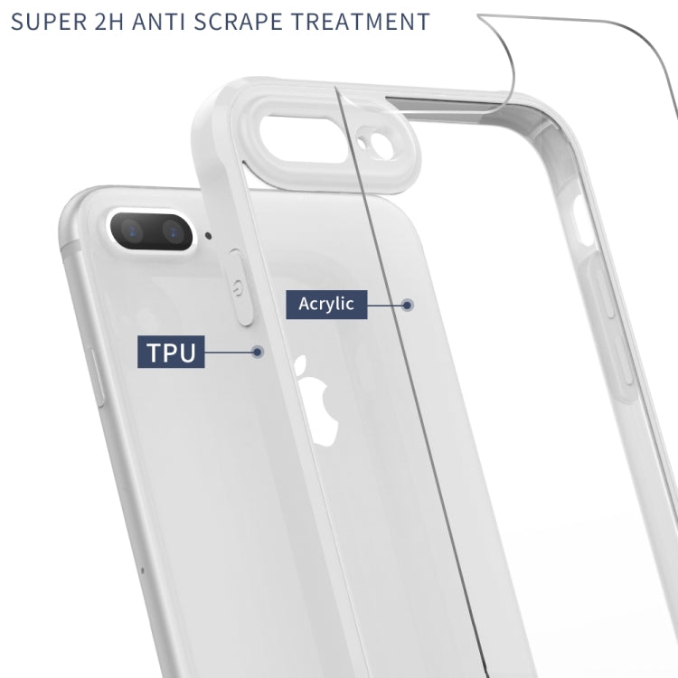 Transparent Acrylic + TPU Airbag Shockproof Case for iPhone 8 Plus & 7 Plus
