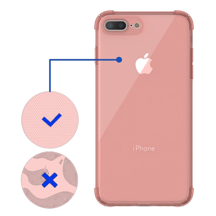 Transparent TPU Airbag Shockproof Case for iPhone 8 Plus & 7 Plus