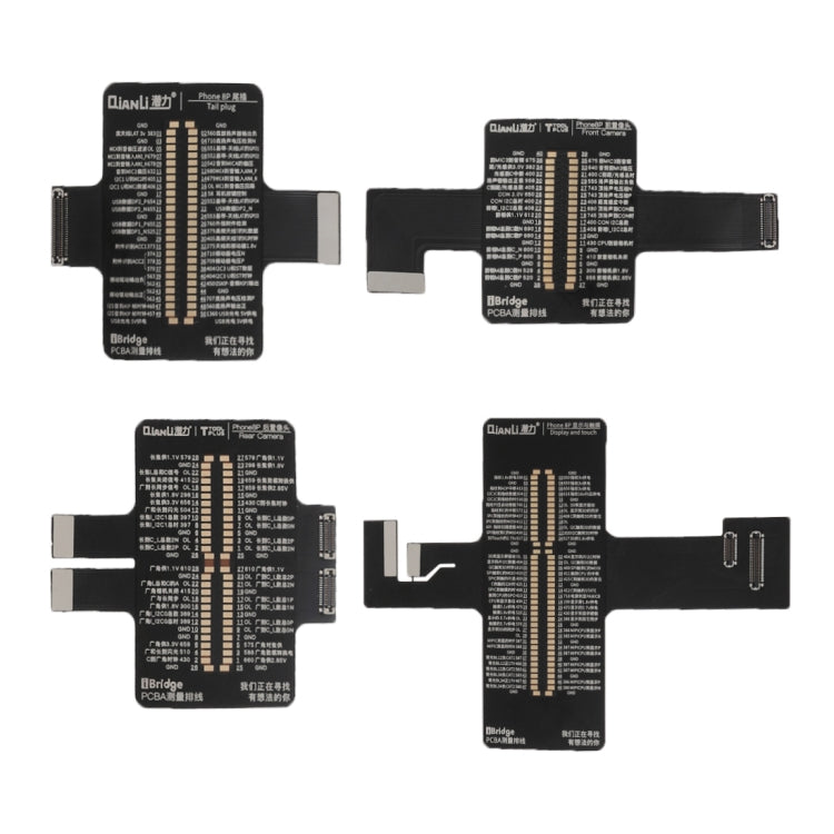 QIANLI iBridge FPC Test Cable (Touch/Display+Rear Camera+Front Camera+Charging Port) for iPhone 8 Plus
