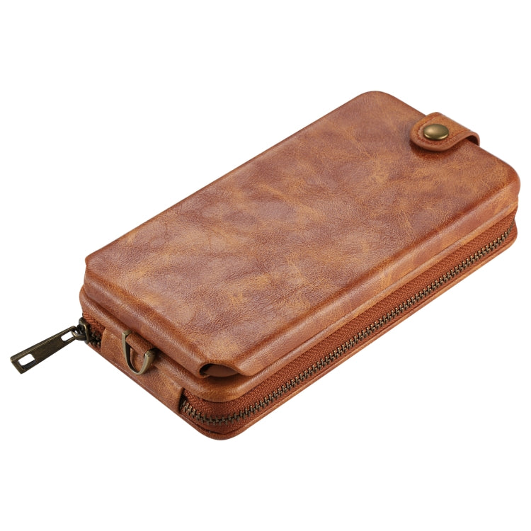 For iPhone 8 Plus & 7 Plus Wallet Style Retro Cowhide Texture Vertical Flip PU Case with Card Slots & Wallet & Photo Frame
