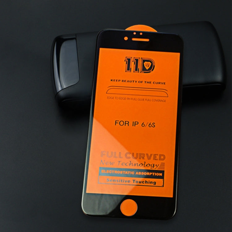 25 PCS mietubl Scratchproof 11D HD Full Glue Full Curved Screen Tempered Glass Film for iPhone 6 / 6s
