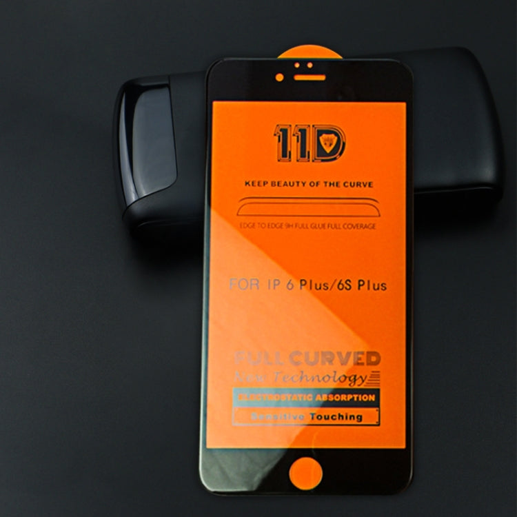 25 PCS mietubl Scratchproof 11D HD Full Glue Full Curved Screen Tempered Glass Film for iPhone 6 Plus / 6s Plus