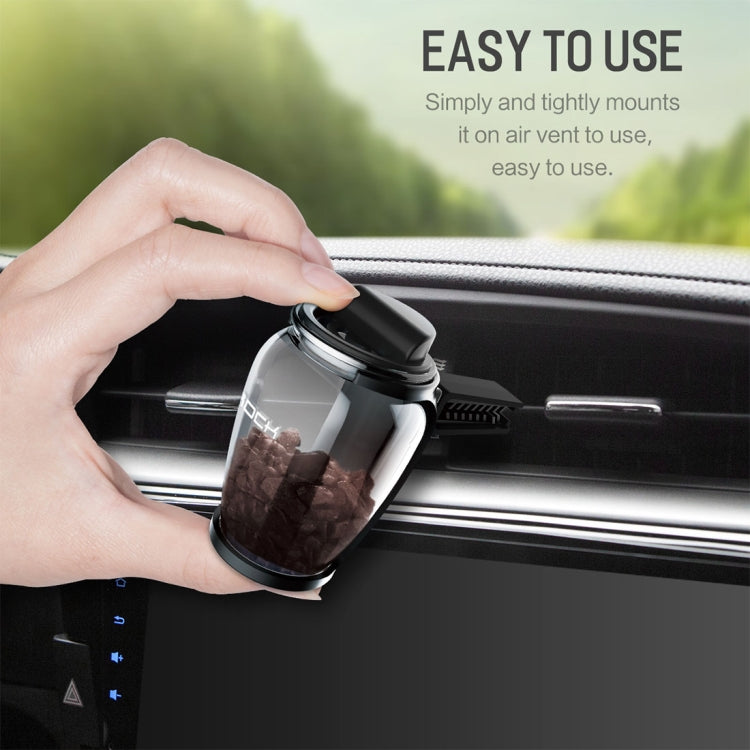 ROCK Universal Car Air Vent Clamp Style Natural Mineral Zeolite Perfume Car Interior Fragrance