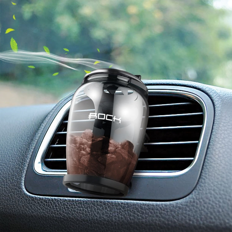 ROCK Universal Car Air Vent Clamp Style Natural Mineral Zeolite Perfume Car Interior Fragrance