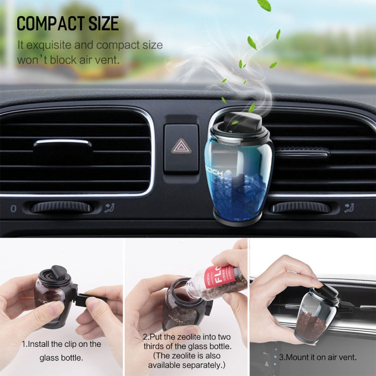 ROCK Universal Car Air Vent Clamp Style Natural Mineral Zeolite Perfume Car Interior Fragrance