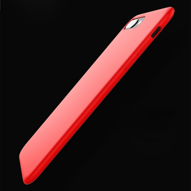 TOTUDESIGN for iPhone 8 Plus & 7 Plus Liquid Silicone Dropproof Protective Back Cover Case