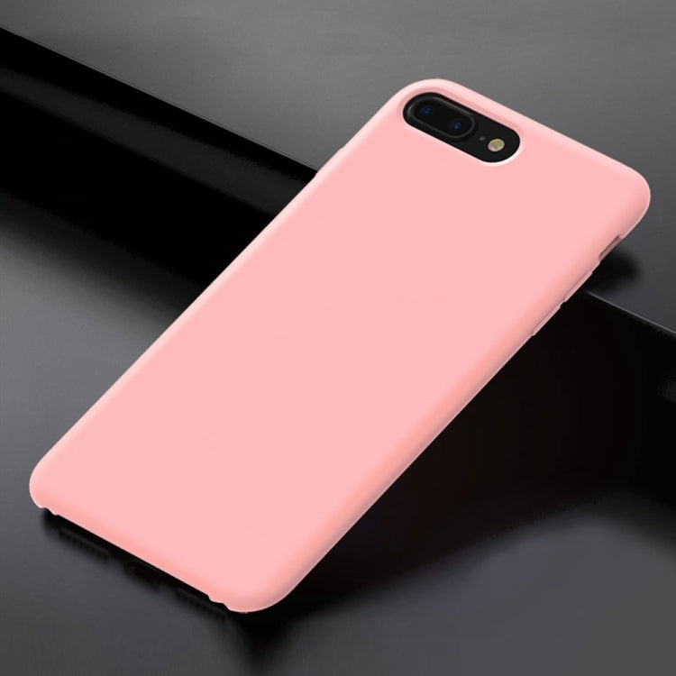 TOTUDESIGN for iPhone 8 Plus & 7 Plus Liquid Silicone Dropproof Protective Back Cover Case