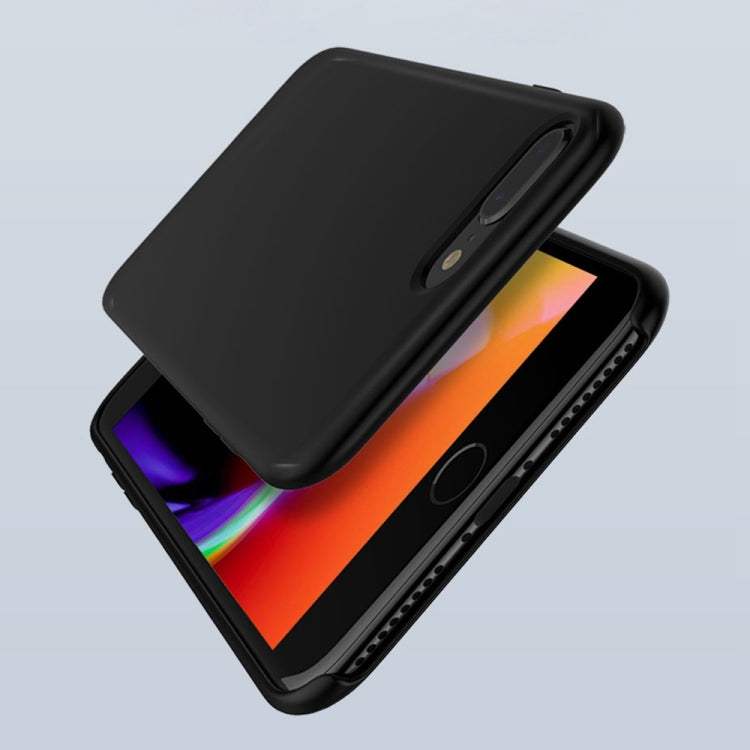 TOTUDESIGN for iPhone 8 Plus & 7 Plus Liquid Silicone Dropproof Protective Back Cover Case