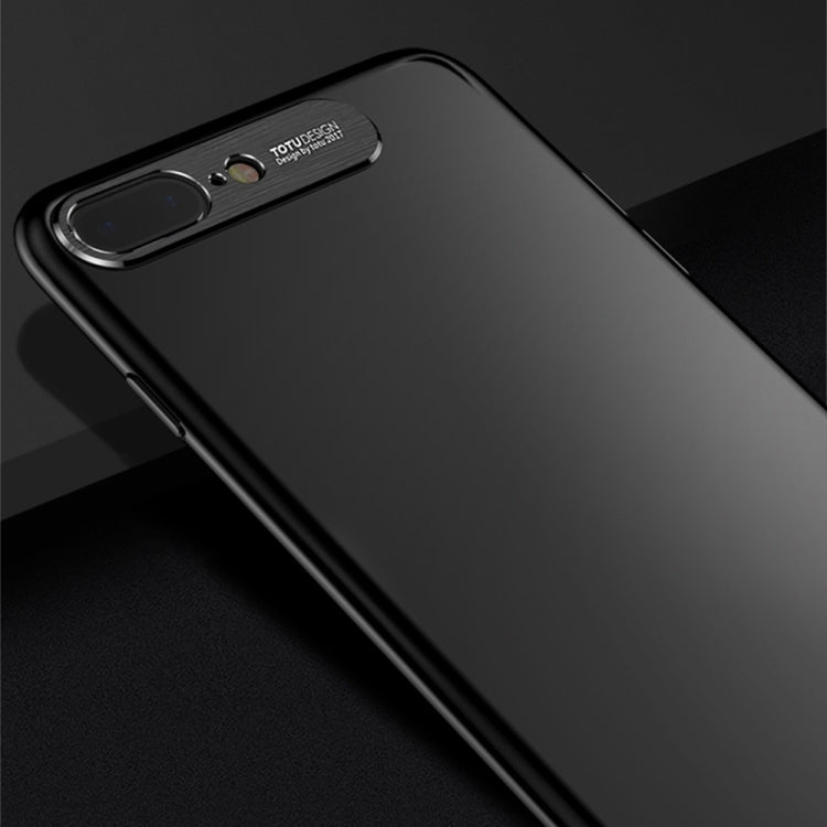 TOTUDESIGN for iPhone 8 Plus & 7 Plus PC + Metal Dropproof Protective Back Cover Case