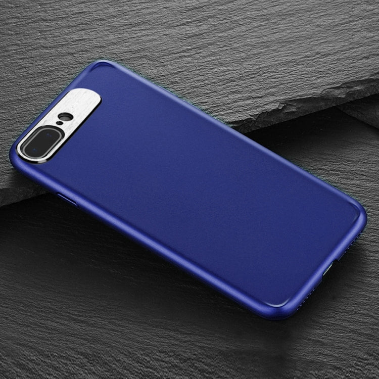 TOTUDESIGN for iPhone 8 Plus & 7 Plus PC + Metal Dropproof Protective Back Cover Case
