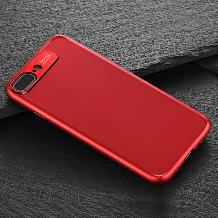 TOTUDESIGN for iPhone 8 Plus & 7 Plus PC + Metal Dropproof Protective Back Cover Case