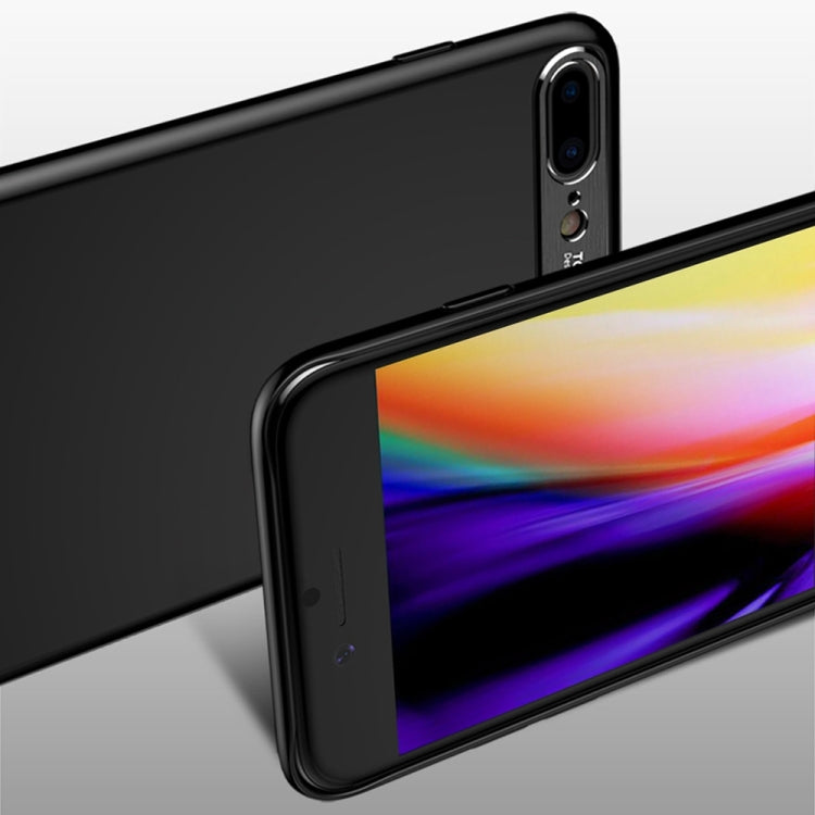 TOTUDESIGN for iPhone 8 Plus & 7 Plus PC + Metal Dropproof Protective Back Cover Case