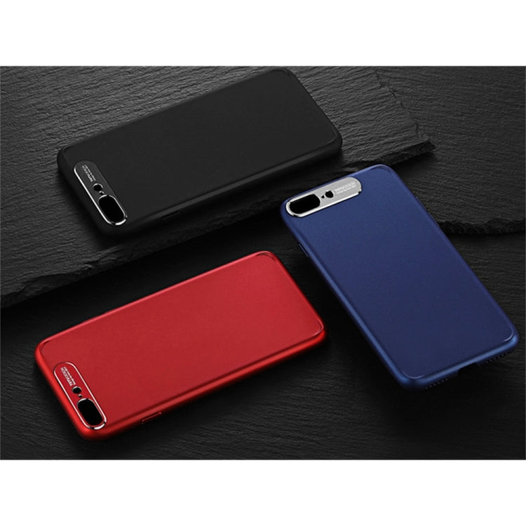 TOTUDESIGN for iPhone 8 Plus & 7 Plus PC + Metal Dropproof Protective Back Cover Case