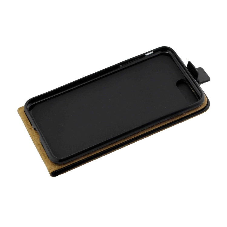 For iPhone 8 Plus & 7 Plus TPU Business Style Vertical Flip Protective Leather Case with Card Slot