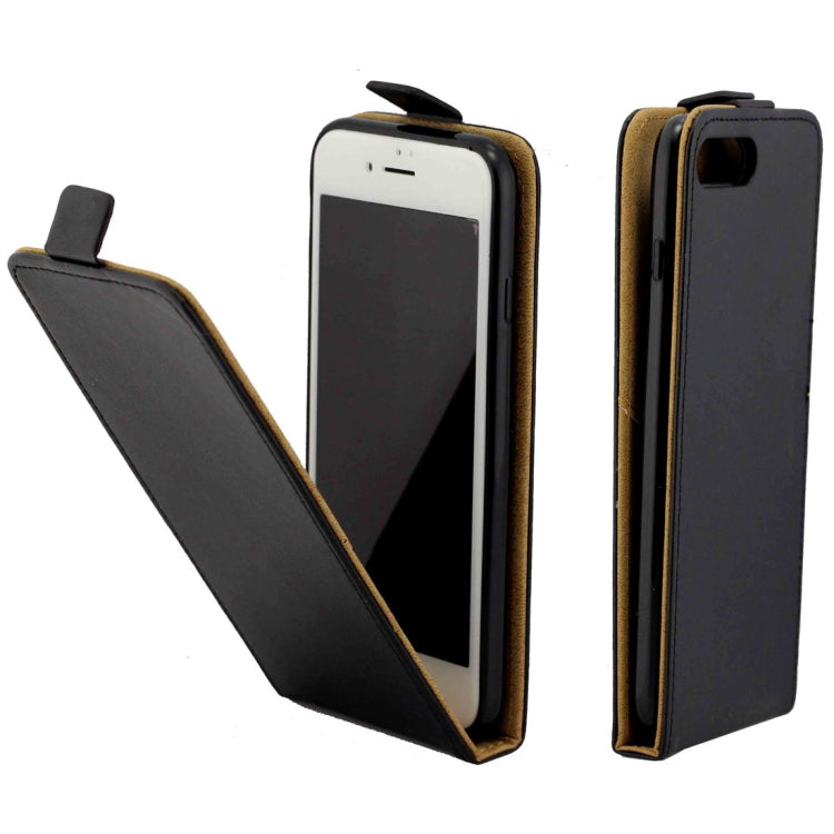 For iPhone 8 Plus & 7 Plus TPU Business Style Vertical Flip Protective Leather Case with Card Slot