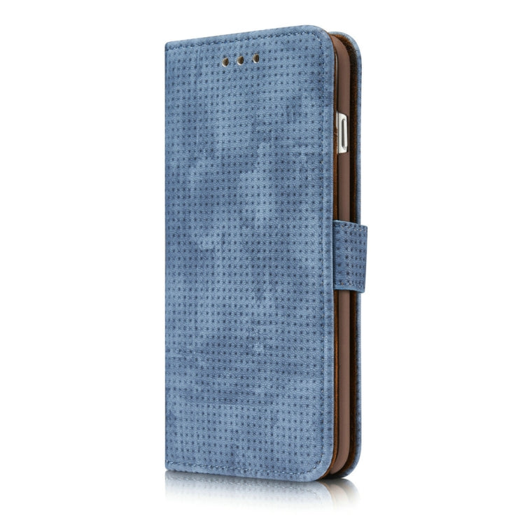 For iPhone 8 Plus & 7 Plus Retro Style Mesh Breathable Horizontal Flip Leather Case with Card Slot & Holder & Wallet