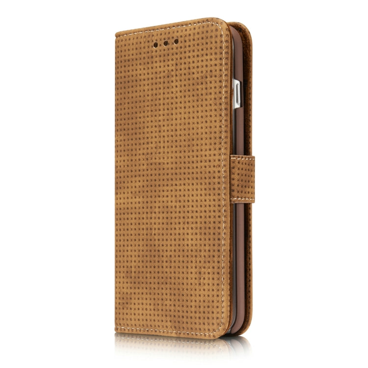 For iPhone 8 Plus & 7 Plus Retro Style Mesh Breathable Horizontal Flip Leather Case with Card Slot & Holder & Wallet