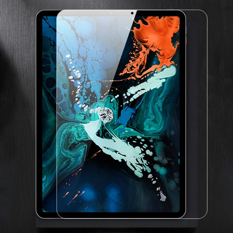 TOTUDESIGN 9H Surface Hardness Full Screen Tempered Glass Film for iPad Pro 12.9 inch (2018)(Transparent)