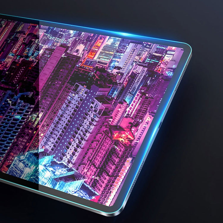 TOTUDESIGN 9H Surface Hardness Full Screen Tempered Glass Film for iPad Pro 12.9 inch (2018)(Transparent)