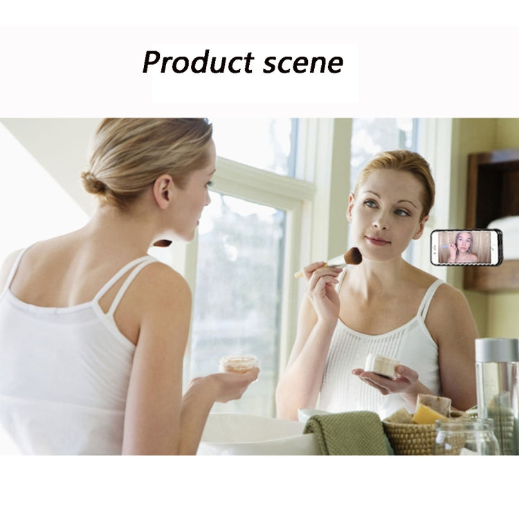 For iPhone 8 Plus & 7 Plus Anti-Gravity Nano-suction Technology Dropproof Sticky Selfie Glitter Sequins Pattern TPU Protective Back Cover Case