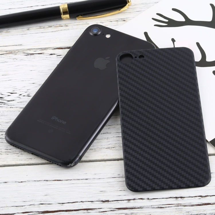 Carbon Fiber Texture Back Protective Cover for iPhone 7 / 8