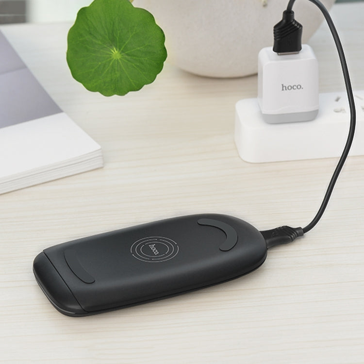 HOCO CW7 Excellent Power Desktop Stents Intelligent Qi Standard Wireless Fast Charger, For iPhone, Galaxy, Huawei, Xiaomi, LG, HTC and Other QI Standard Smart Phones