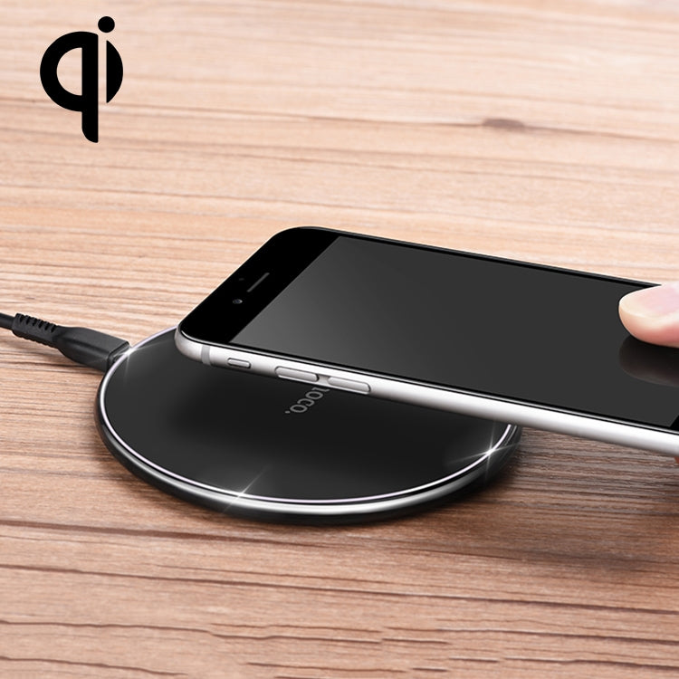 HOCO CW6 Round Shape Intelligent Qi Standard Wireless Fast Charger