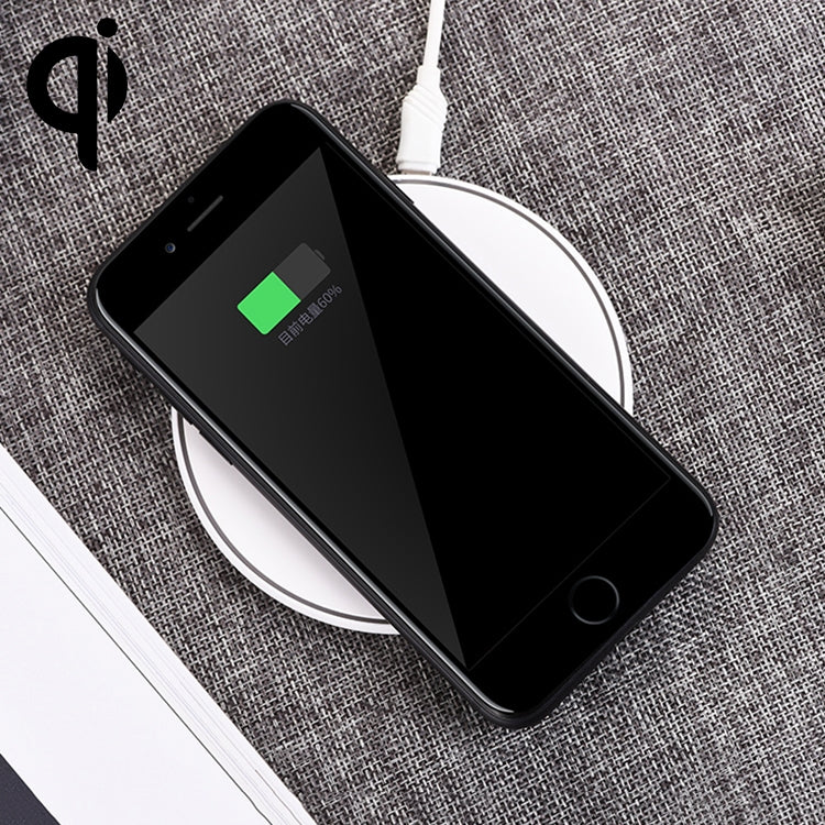 HOCO CW6 Round Shape Intelligent Qi Standard Wireless Fast Charger
