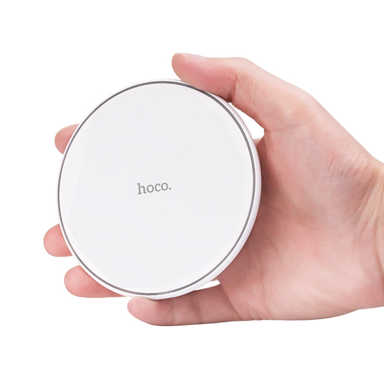 HOCO CW6 Round Shape Intelligent Qi Standard Wireless Fast Charger