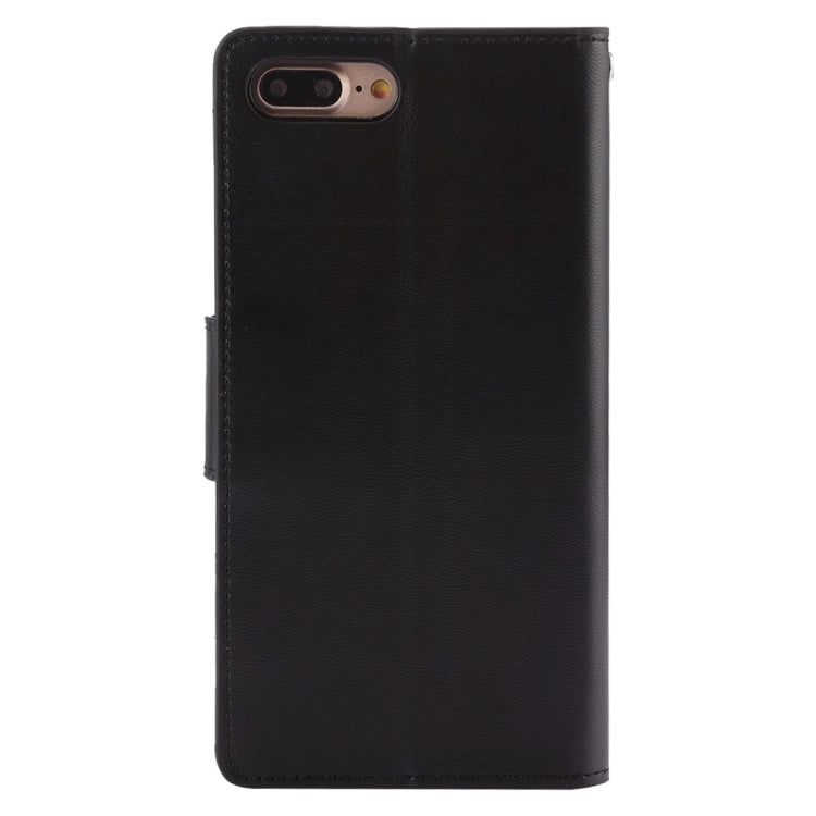 GOOSPERY SONATA DIARY for iPhone 8 Plus & 7 Plus Business Style Magnetic Clasp Horizontal Flip Leather Case with Holder & Card Slots & Wallet